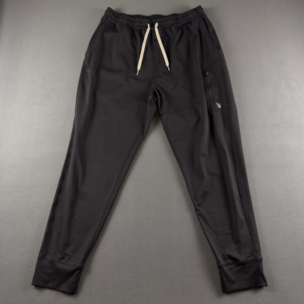 Vuori Sunday Performance Jogger Mens Large Black V416 Activewear Training Pants